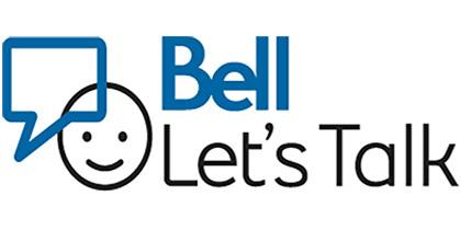 बेल लेट्स टॉक डे मानसिक बीमारी के बारे में बात करने के लिए है। #BellLetsTalk के साथ मानसिक स्वास्थ्य पहल के लिए जागरूकता और धन जुटाने में मदद करें। ऐसे।
