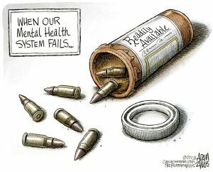 जबकि बंदूक हिंसा अपराधियों मानसिक रूप से अस्वस्थ हो सकता है, इसका मतलब यह नहीं है कि वे एक नैदानिक ​​मानसिक बीमारी है। भेद क्यों मायने रखता है? इसे पढ़ें।